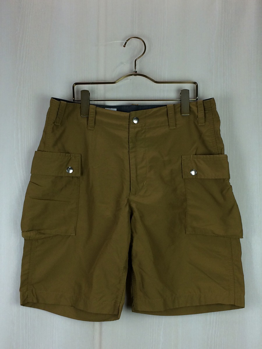 ARAN◆60/40クロスショートパンツ/ショートパンツ/3/コットン/BEG/無地