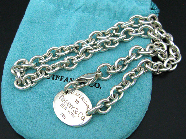 ☆美品☆ティファニー SV925 51.9g リターントゥ オーバルタグ