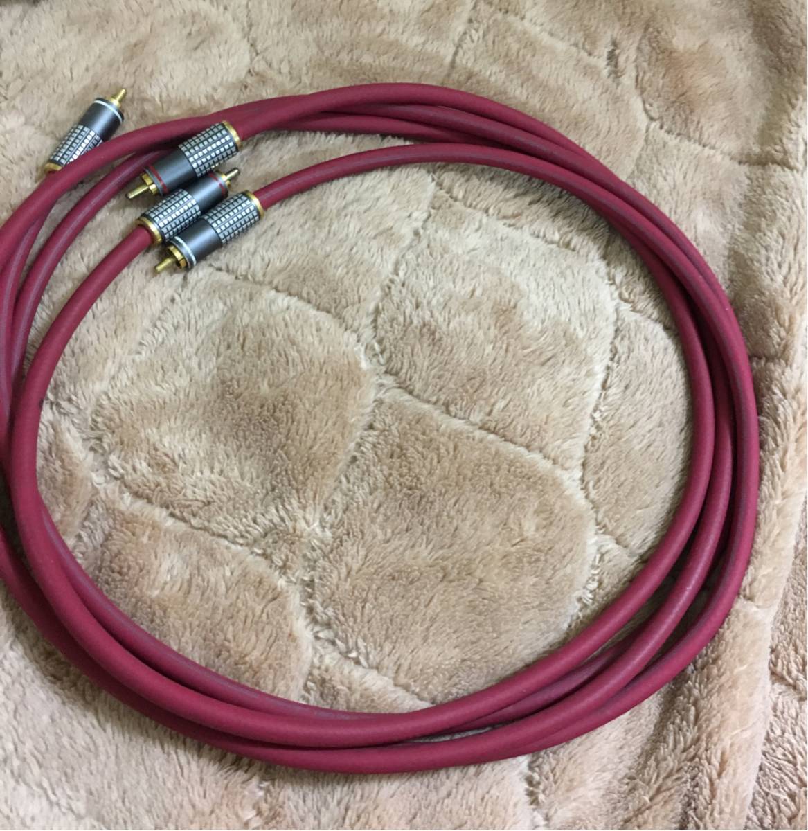 オーディオテクニカ pcocc RCA ケーブル 1.5m x2