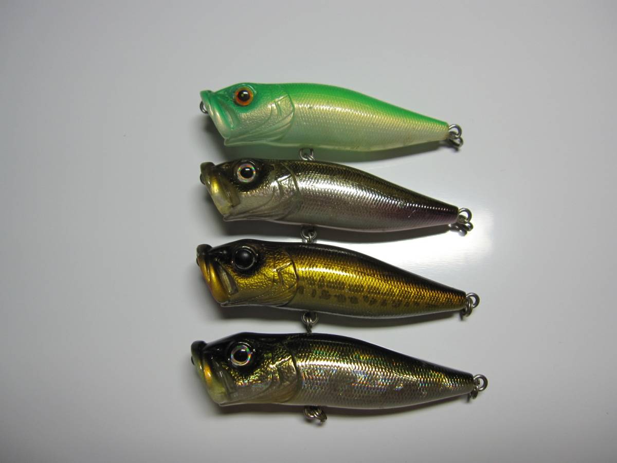 メガバス　ＰＯＰ-Ｘ　ポップＸ　4点セット！！　1円スタート！！