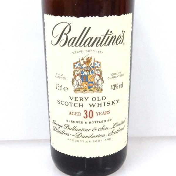 バランタイン 30年 750ml 公式通販 スコッチウイスキー 30％ 未開栓 箱