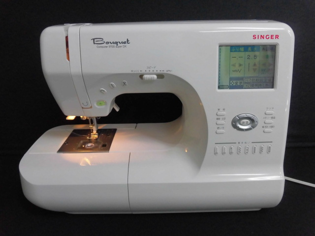 2026年最新シンガー シンガー ミシン☆BOUQUET 9700SuperDX☆定価343