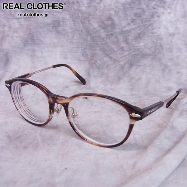 VIKTOR&ROLF/ヴィクター&ロルフ ボストン 眼鏡フレーム べっ甲/鼈甲柄