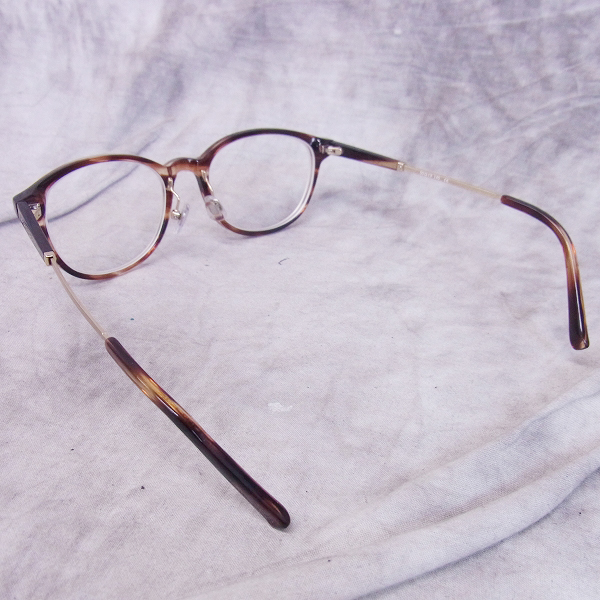 VIKTOR&ROLF/ヴィクター&ロルフ ボストン 眼鏡フレーム べっ甲/鼈甲柄