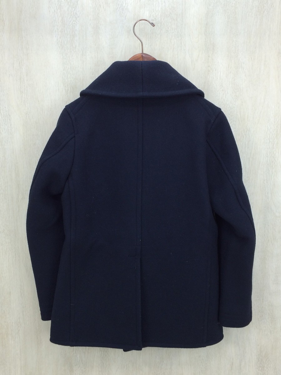 SALTWATER COWBOY◆ピーコート/S/ウール/NVY