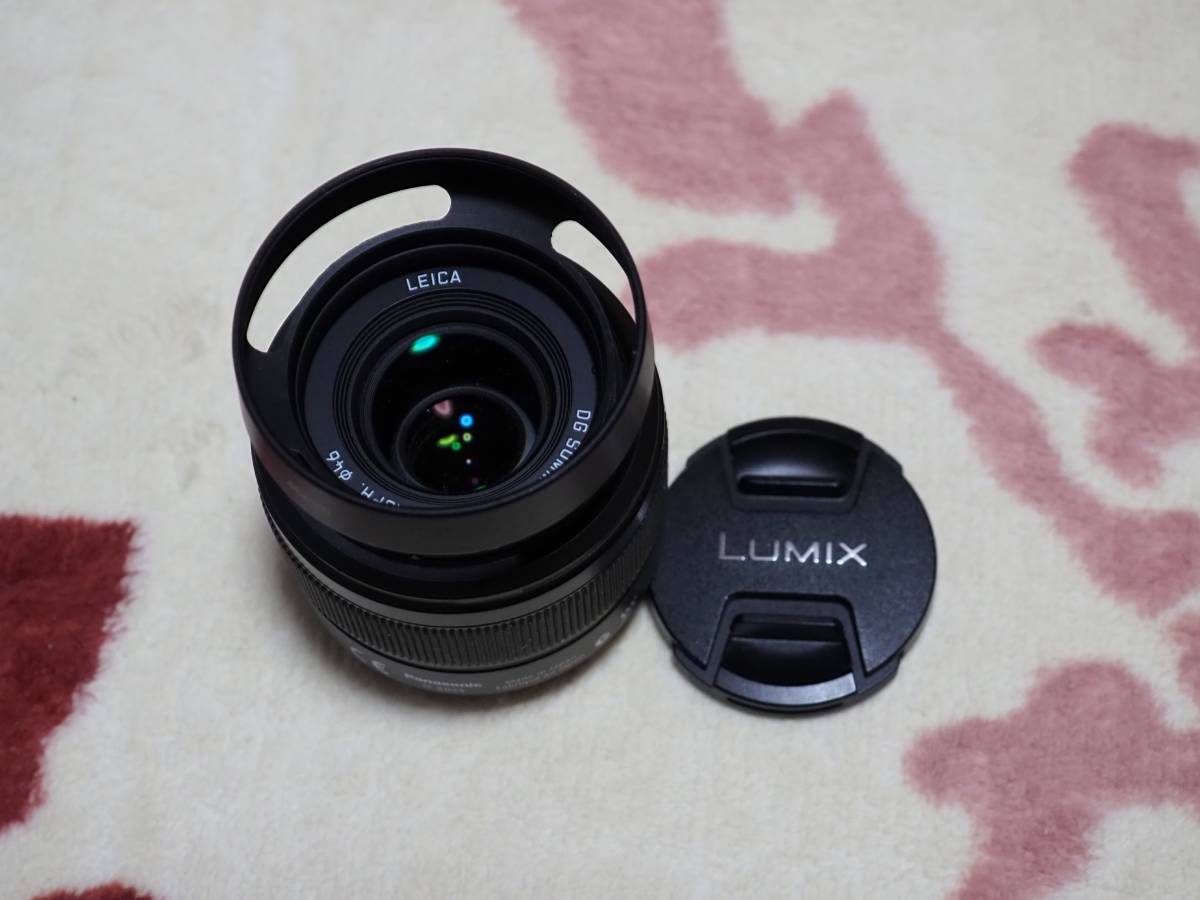 パナソニック　LEICA DG SUMMILUX 25mm F1.4 中古