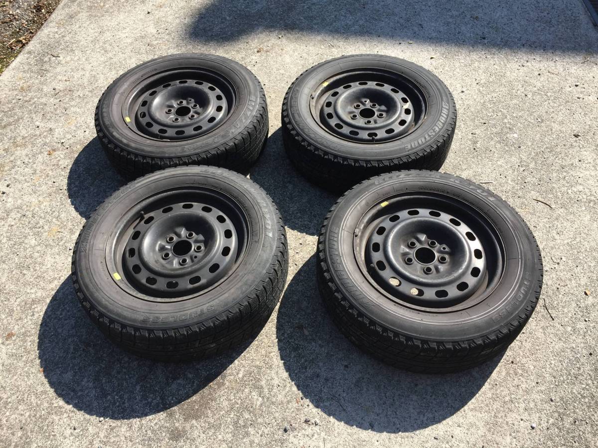 SG-574 BS ブリヂストン ブリザックREVO1 195/65R15 PTクルーザー 希少 