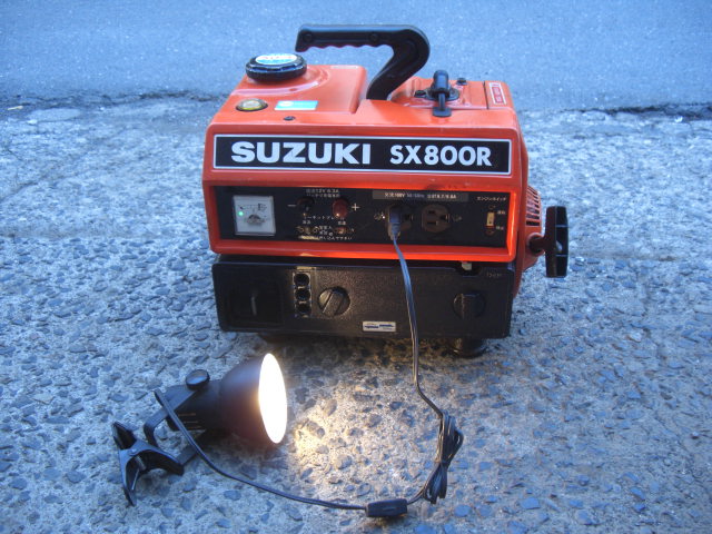 SUZUKI スズキ 携帯発電機 SX800R 完動品(その他)｜売買された 