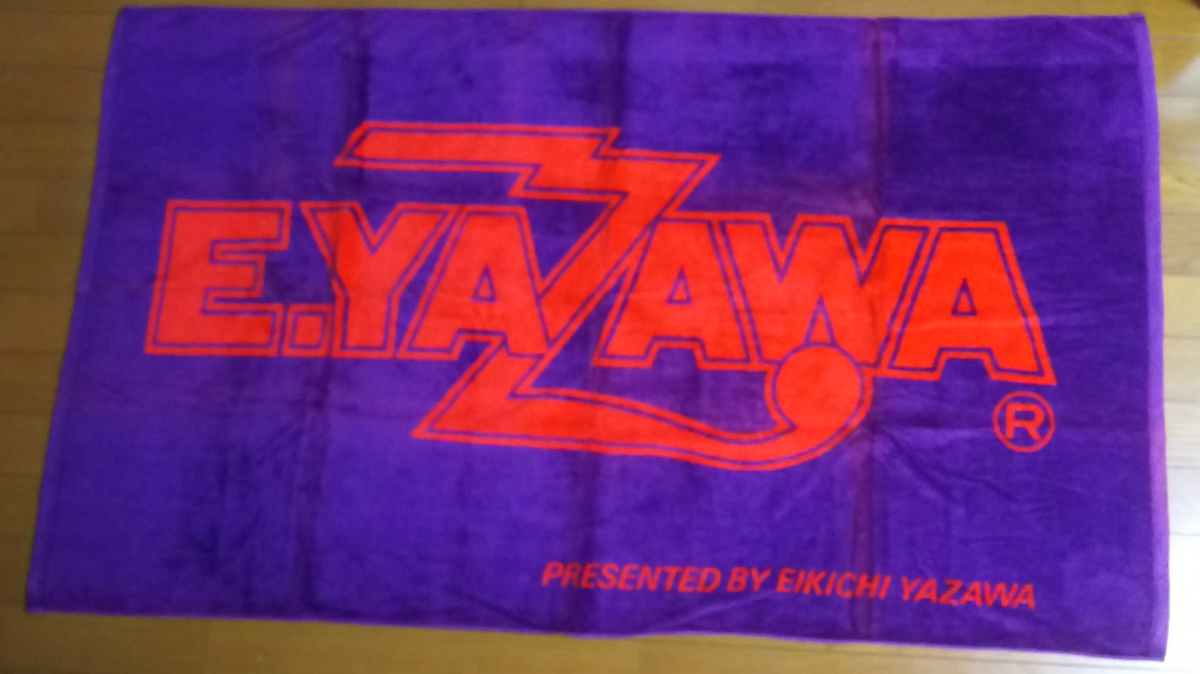 矢沢永吉 SBT パ―プル／レッド（ロゴ）スペシャルビ―チタオル