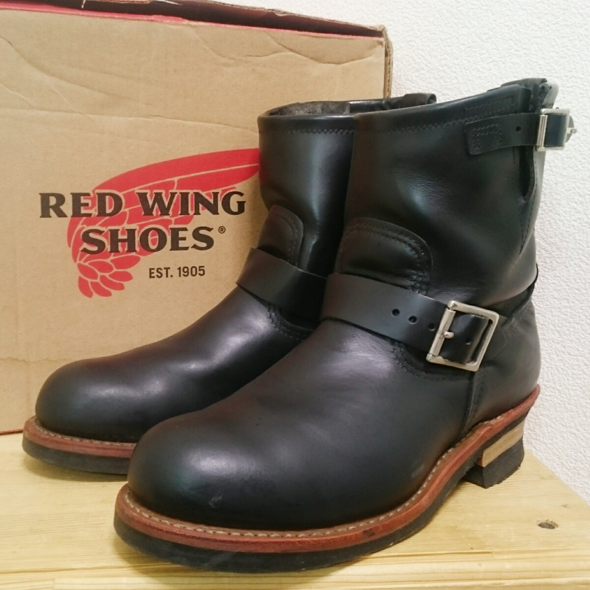0 レッドウィング REDWING 極美品 エンジニアブーツ - アイリッシュ 