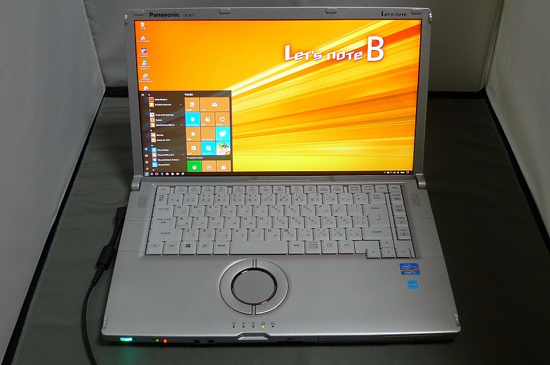 Let's note : Panasonic CF-B11 Windows10panasonic OS Note