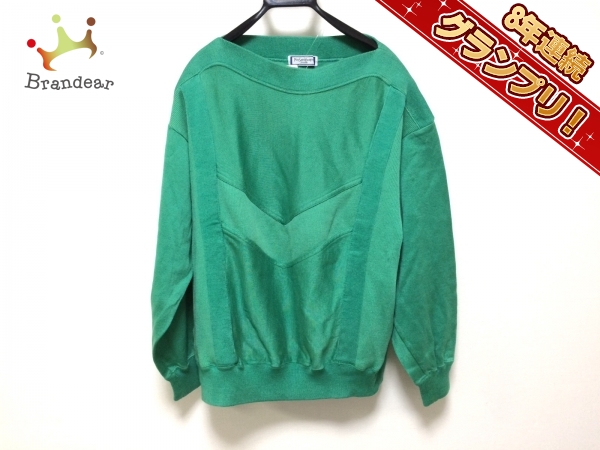 イヴサンローラン YvesSaintLaurent トップス 長袖セーター サイズL グリーン レディース