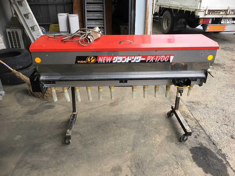 NEWグランドソワー PX-1700 肥料散布機 茨城発タイショー NEWグランドソワー PX-1700 肥料 散布機 リモコン付