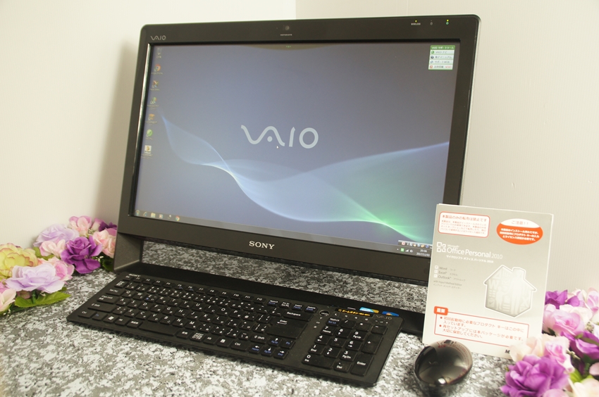 【中古完動品】VAIO VPCJ119FJ Core i5 2.4Ghz/1TB/8GB/タッチパネル/Office2010付き