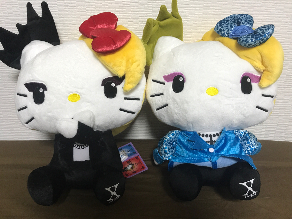 YOSHIKITTY hide ぬいぐるみ セット売り X Japan 100円スタート 100