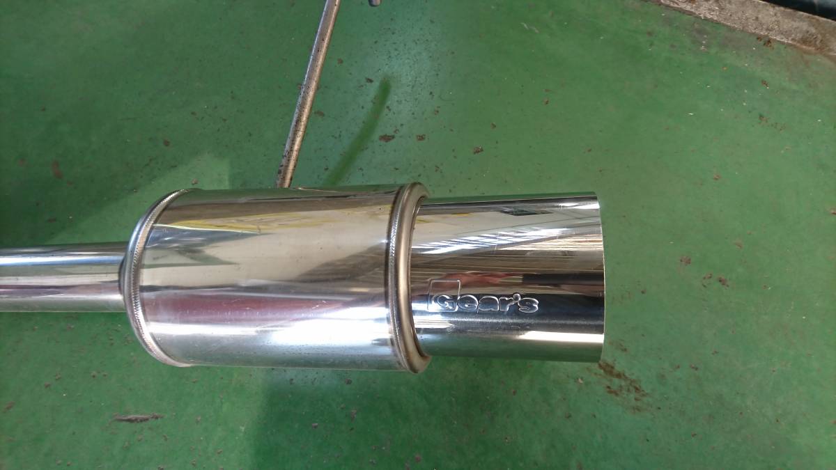 ラパン HE21S マフラー 100パイ 防弾 メンバー下 ストレート ラパンSS