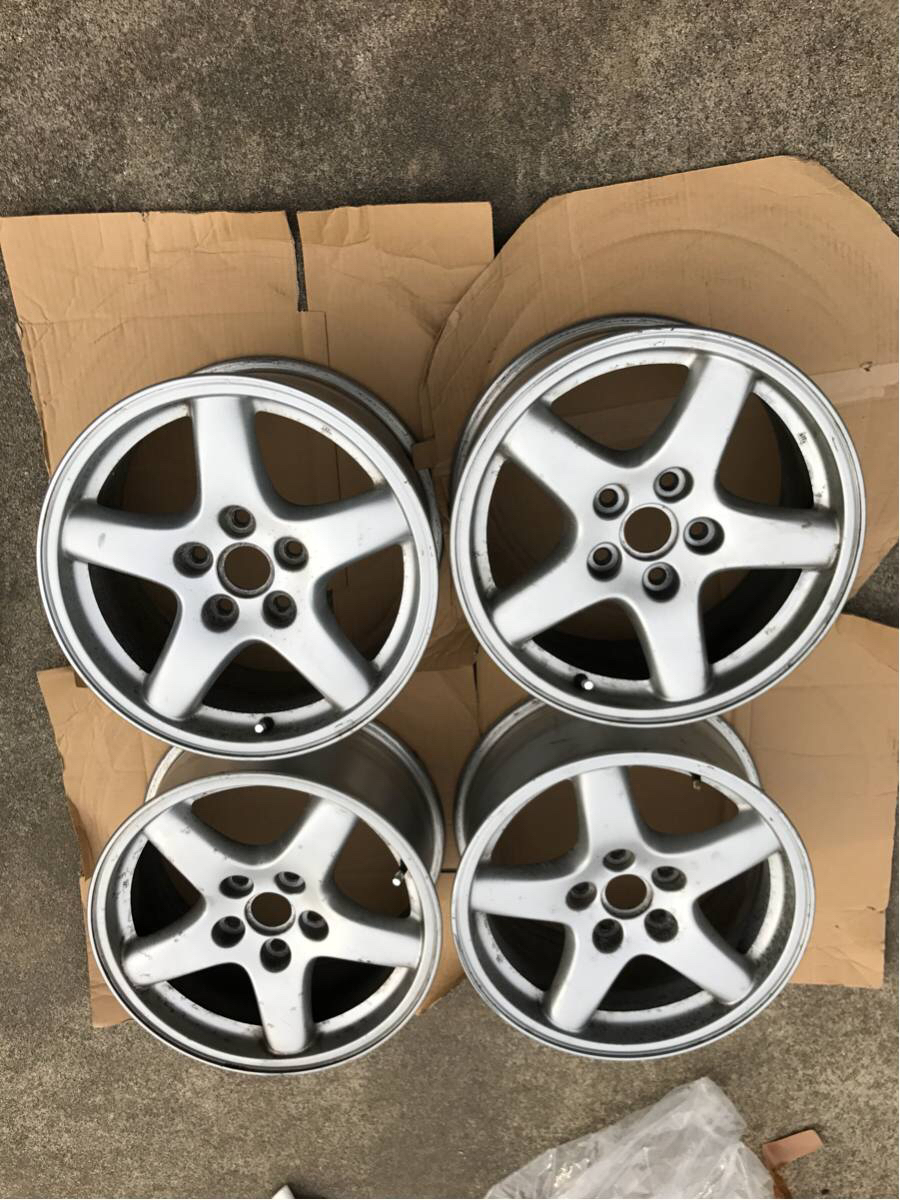 fd3s rx-7 純正 ホイール 16 8j +50 4本 ,ご覧頂きありがとうござい