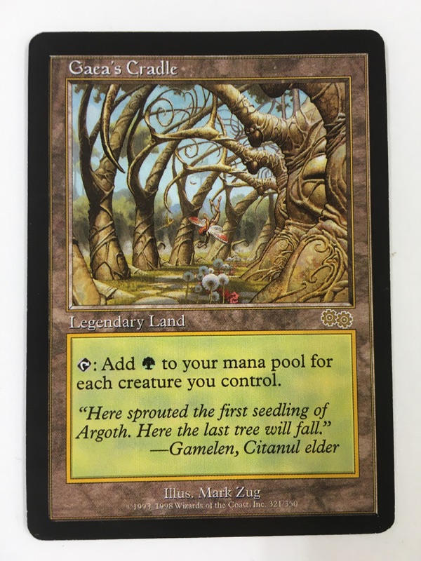 ガイアの揺籃の地 英語版 ウルザズ・サーガ マジックザギャザリング Magic: the Gathering MTG　　S45