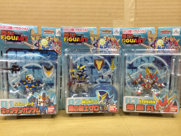 SDフィギュアート◇SDガンダムフォース◇全6種