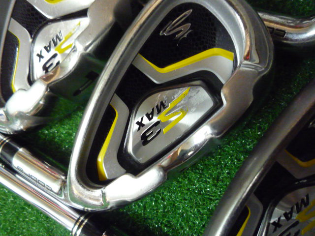 【アイアンセット】☆コブラ Ｓ３ ＭＡＸ☆５本：Ｓ・メンズ右