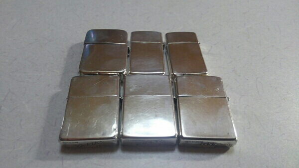 ☆中古☆ZIPPO スターリングシルバー 6個セット
