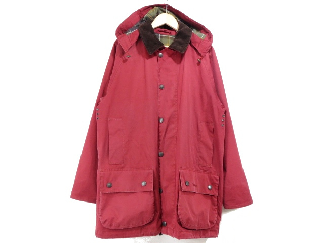 Barbour バーブァー ビューフォートジャケット マウンテンパーカー ジャケット 赤 M