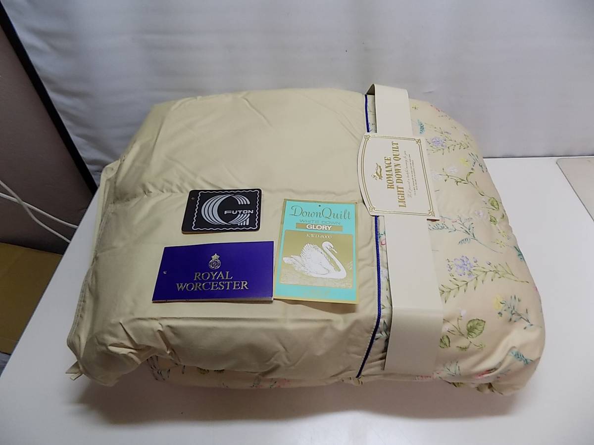 ロマンス　羽毛布団　１５０×２１０　未使用品