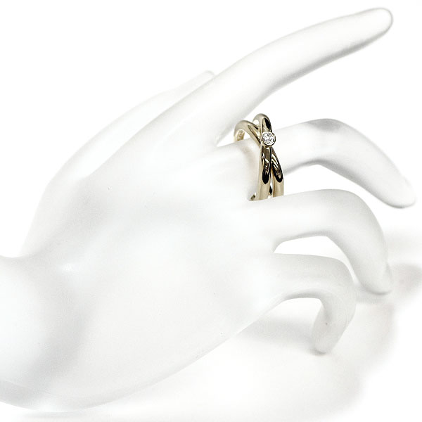 1円～ ティファニー K18YG ダイヤモンド リング SELBY_5