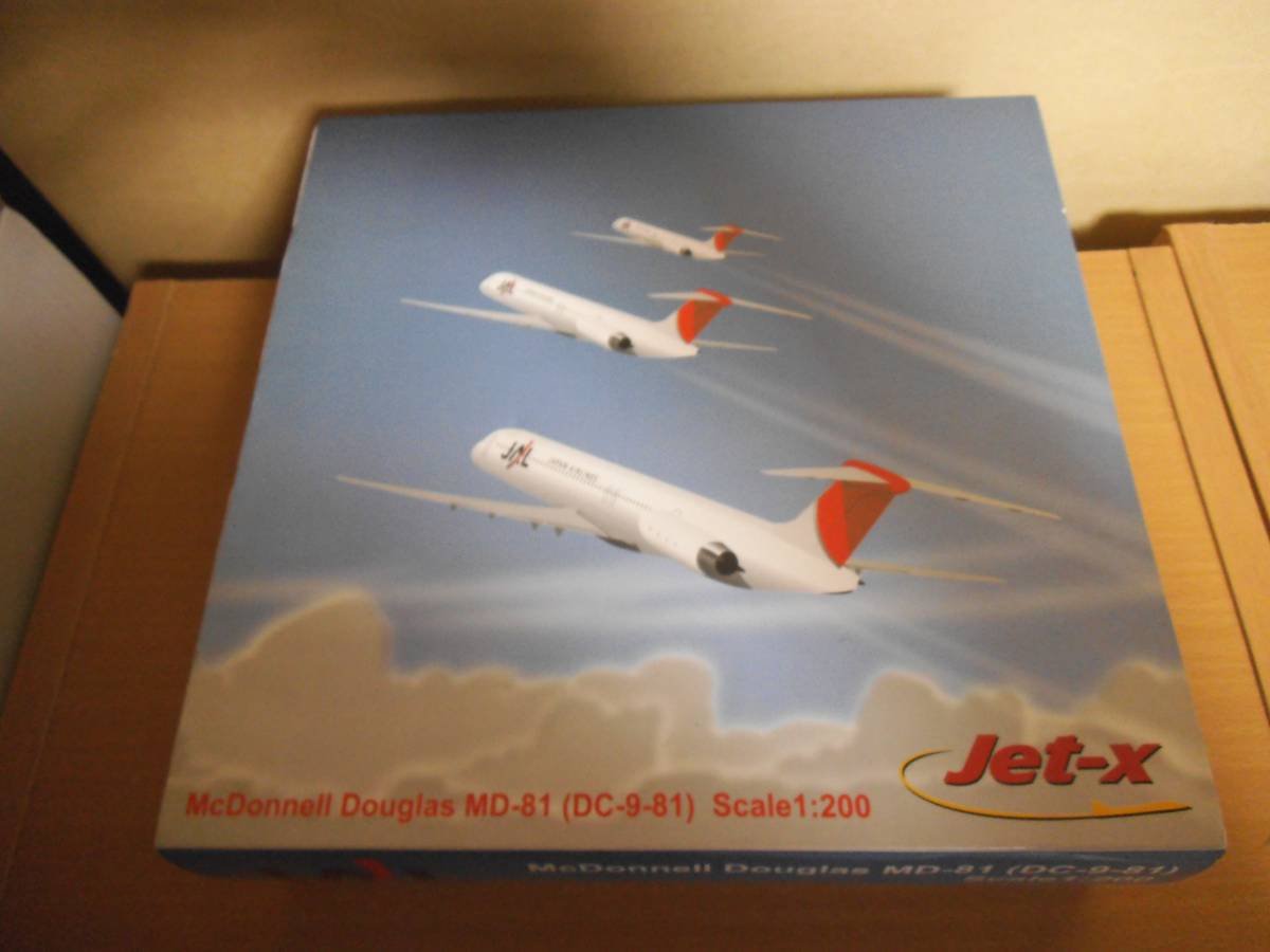 1/200 jet-x MD87 日本航空 アーク塗装 JA8281 JAL 【公式通販】