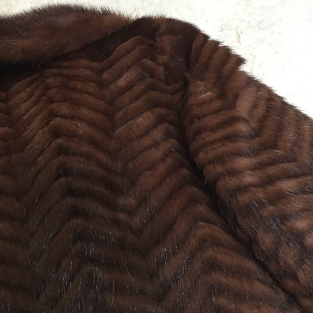 A-30 ☆EMBA/エンバ MINK/ミンク ハーフコート 綺麗め ブラウン A-30 ☆EMBA/エンバ MINK/ミンク ハーフコート 綺麗め ブラウン