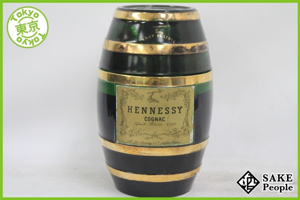 Hennessy ヘネシー VSOP リザーブ樽型ボトル ◇1円～ ヘネシー VSOP リザーブ 樽 700ml EA
