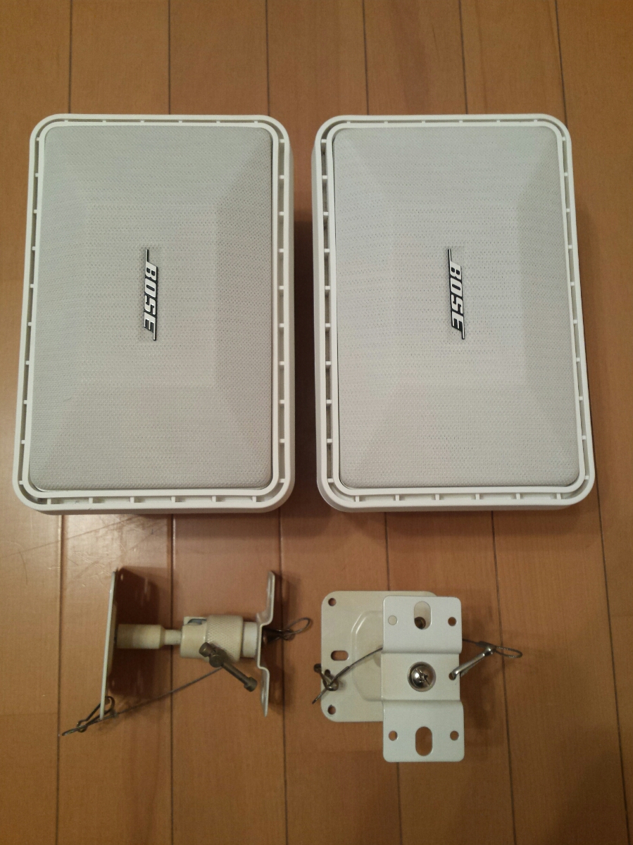 オーディオ機器 □□BOSE 101MMW 天吊りブラケット 取説付.連番