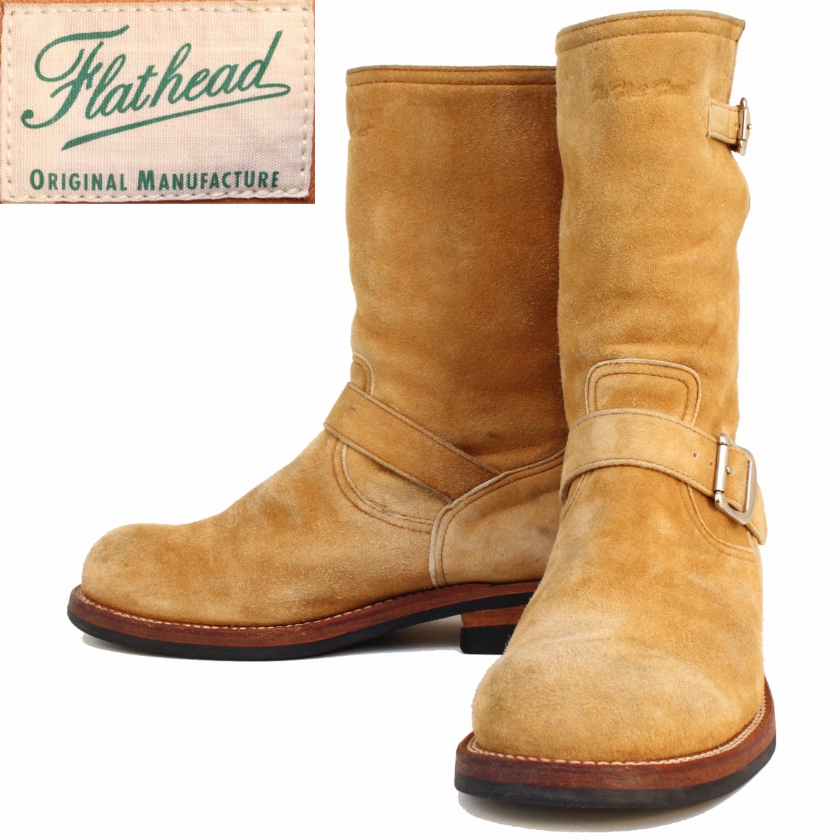 Flat Jacket The - Rider Deerskin Head Stand 