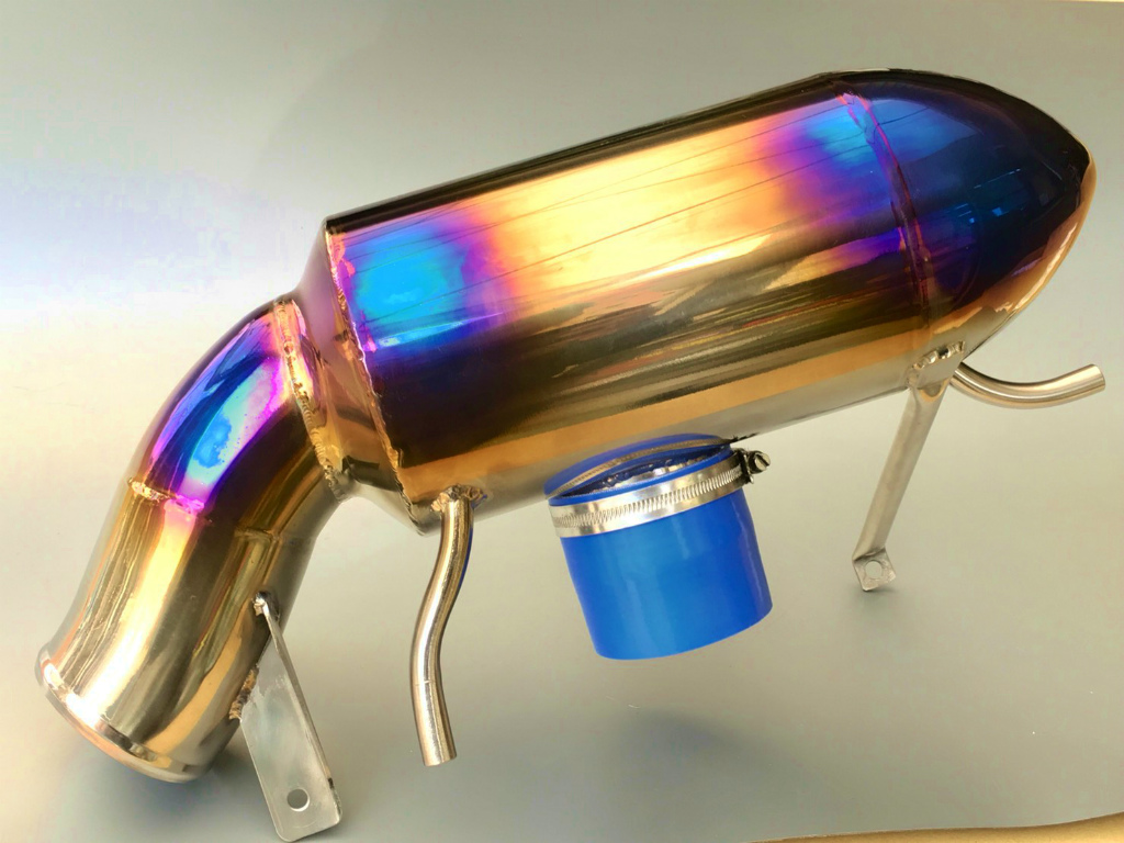 値下げ 破格値 即決あり K2GEAR　BP/BL ワンオフ　フルチタン　NA(2.0～2.5)　インテークチャンバー新品未使用