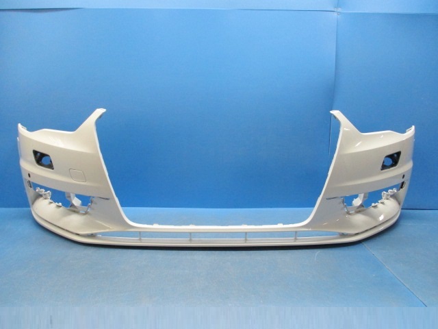 アウディ A3 8V 純正 フロント フロントバンパー パール 8V5807437 (m011291)