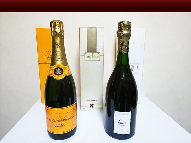 飲料・酒 ヴーヴ・クリコ シャンパン 3本セット