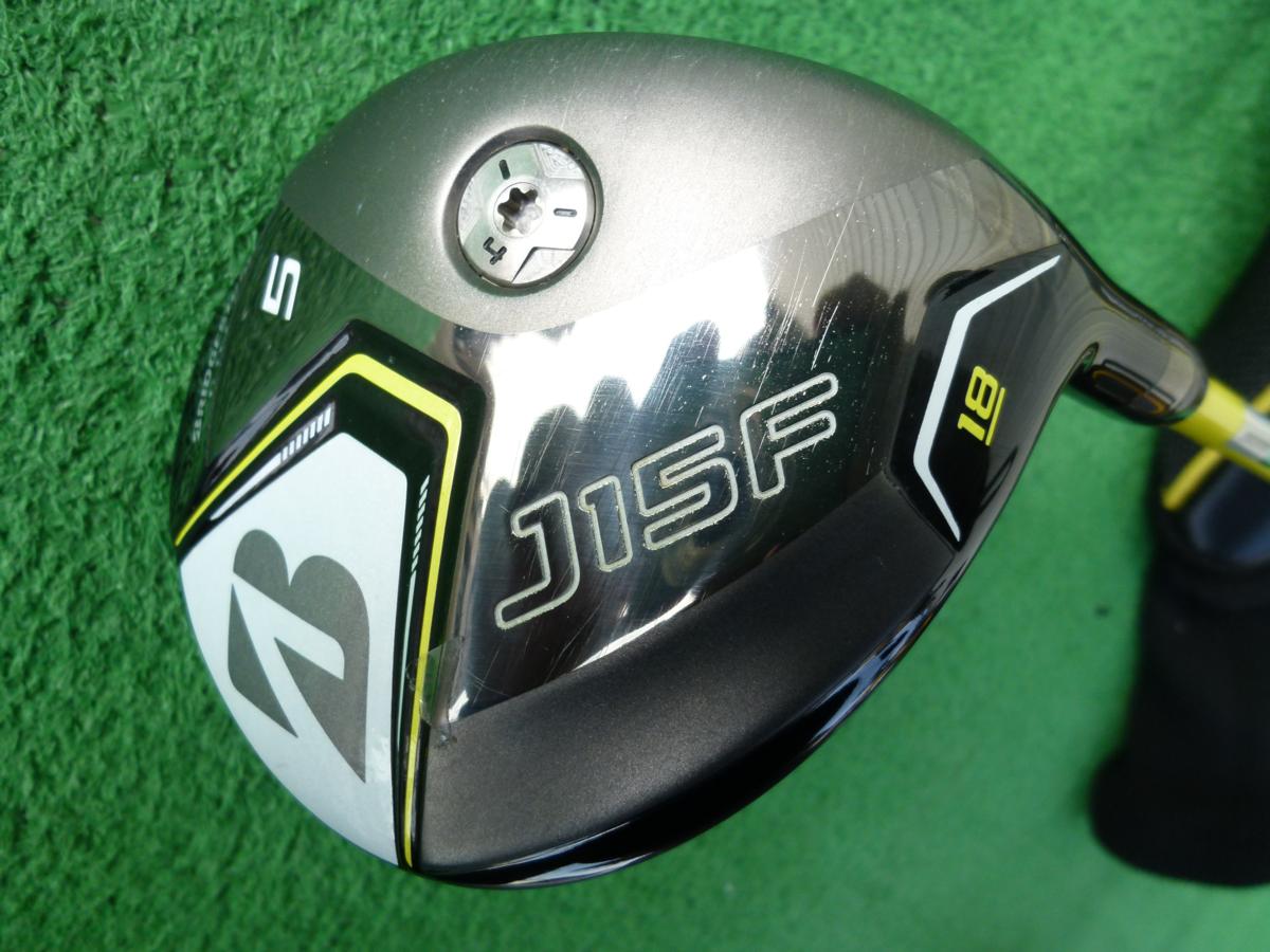 J15F Shiny Yellow 5W ツアーAD MT-5R1シャフト BRIDGESTONE
