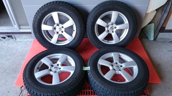 TA88　235/65R17 アルミホイール付＆スタッドレスタイヤ×4本セット！　PCD：112×5H　　お買い得　￥24800～
