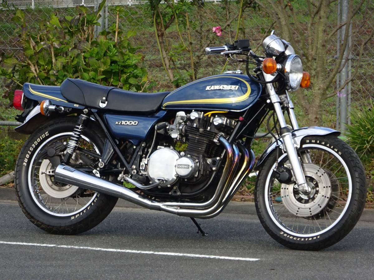 Kawasaki KZ1000 A2 実動ベース車両 (Z1 Z2 Z750RS KZ900 LTD MK2 KZ650)