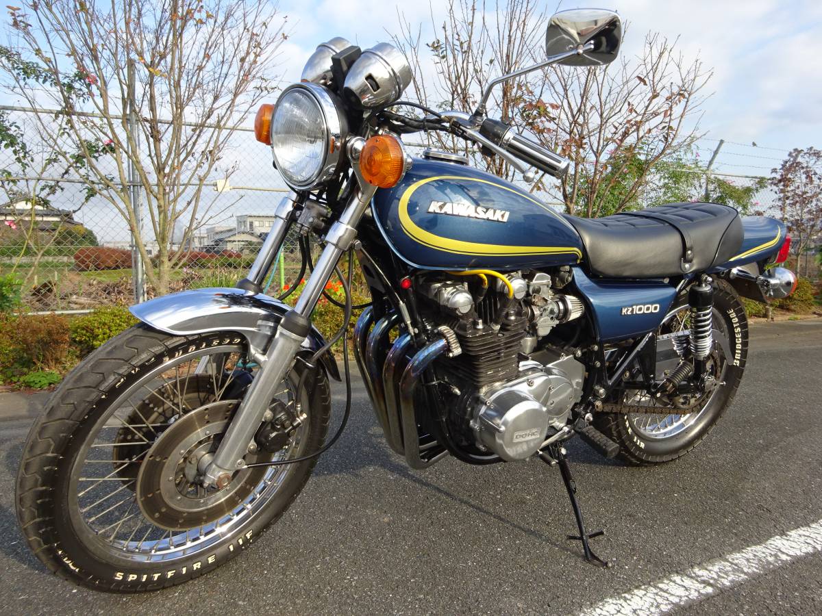 Kawasaki KZ1000 A2 実動ベース車両 (Z1 Z2 Z750RS KZ900 LTD MK2 KZ650)