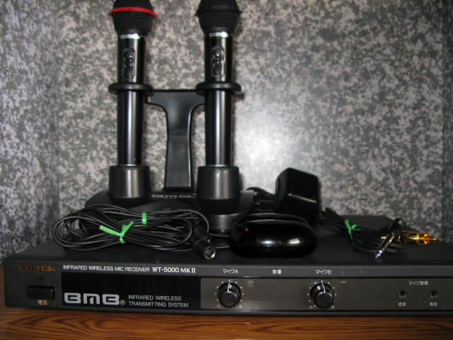 BMB WT-5000MkⅡ/WM-600 赤外線ワイヤレスマイクセット