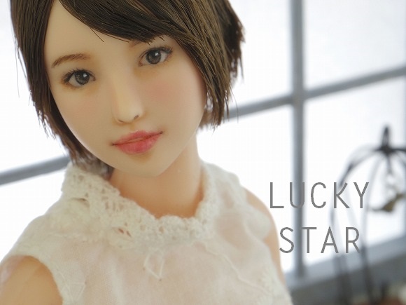 LUCKY STAR】 1/6カスタムドールヘッド「 綾乃 あやの 」(パーツ