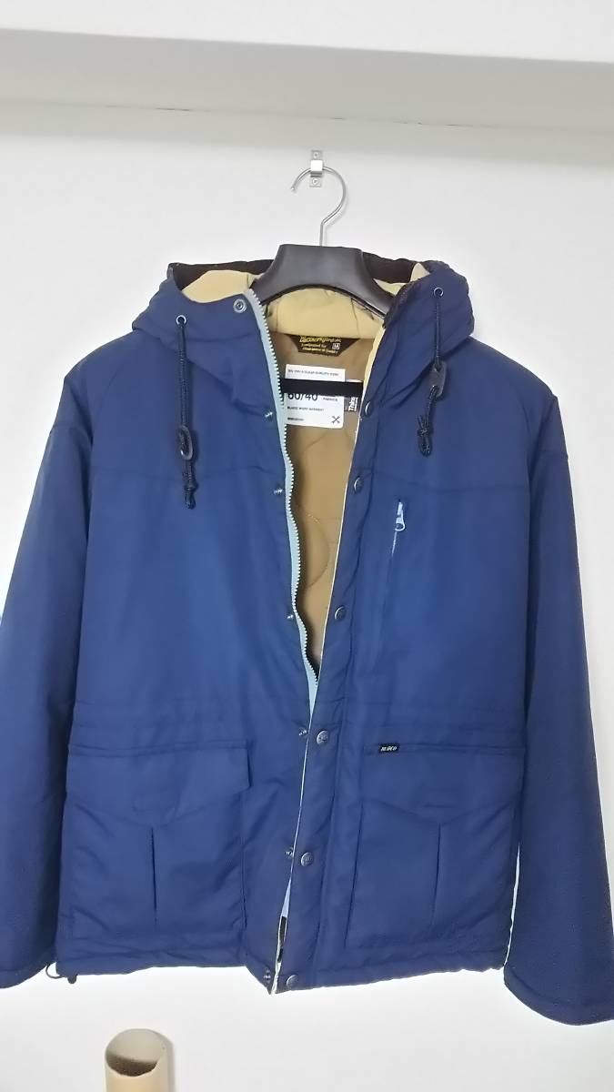 BLUCO　ブルコ　マウンテンパーカー　Ｍ　ネイビー