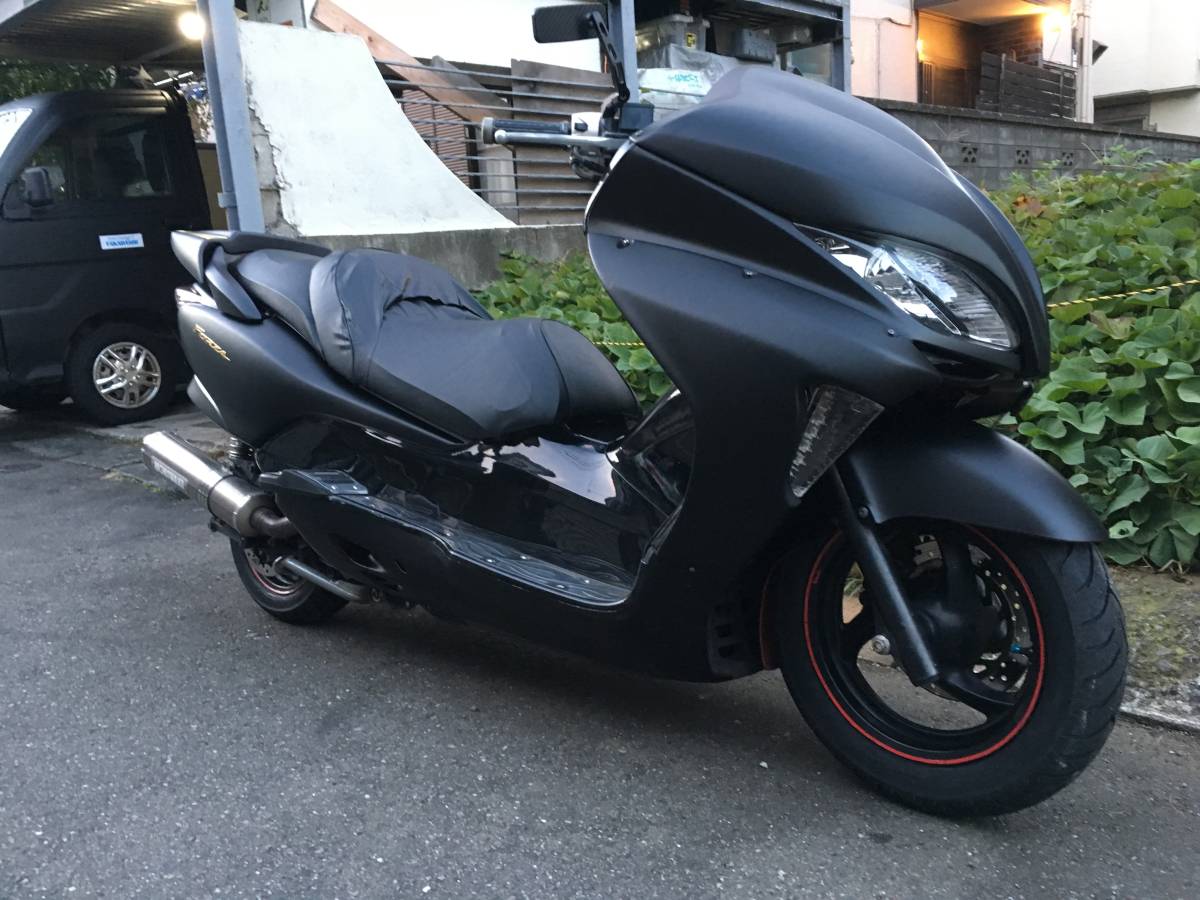 フォルツァZ MF08 カスタム マットブラック 好調