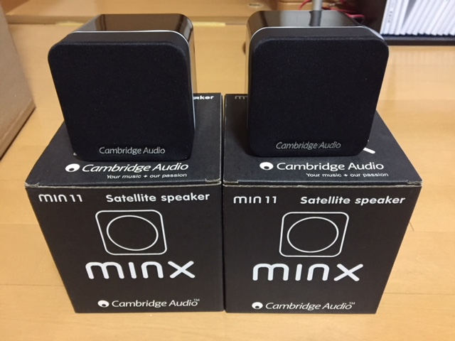 MINX MIN11 ブラック ペア Cambridge Audio ケンブリッジオーディオ