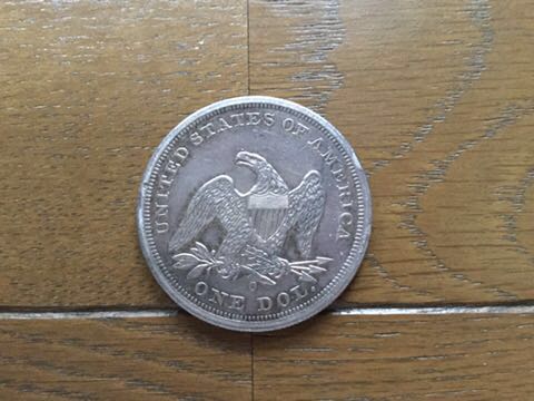 アメリカ 1ドル銀貨 自由の女神像 0 古銭 6枚セット アメリカ女神座像