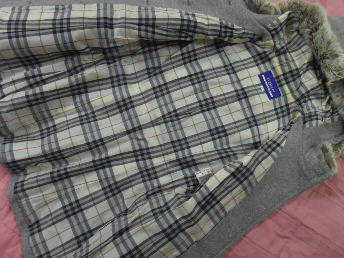 BLUE BURBERRY LABEL バーバリーブルーレーベル LABEL（毛皮⁄ファー