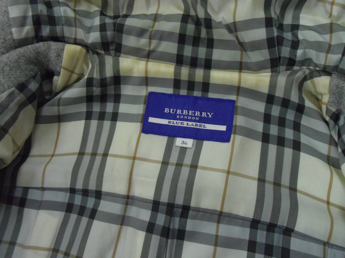 BLUE BURBERRY LABEL バーバリーブルーレーベル LABEL（毛皮⁄ファー