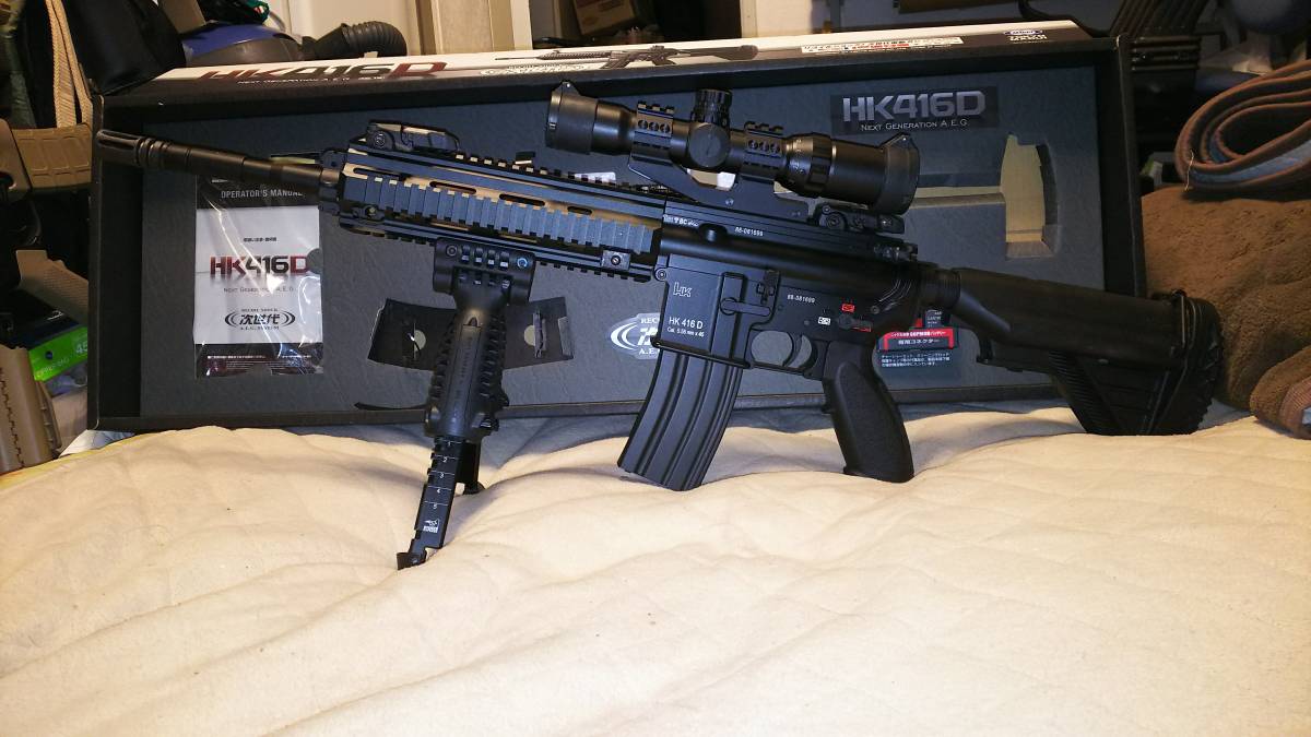 東京マルイ HK416D 次世代電動ガン | 付属品多数 - DEVGRU 東京マルイ