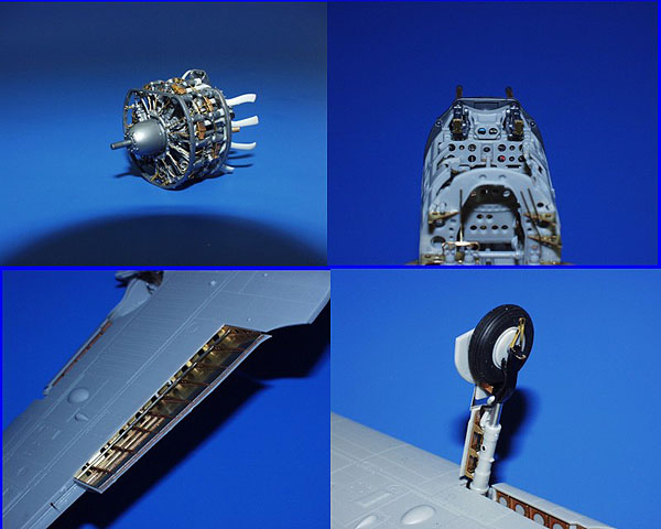 エデュアルド(BIG3205）1/32 A6M5 零戦用エッチングセット